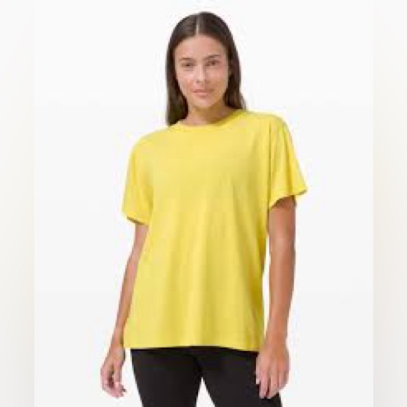 lululemon athletica Tops - Lululemon Athletica All Yours Boyfriend Dark Olive Short Sleeve Tee